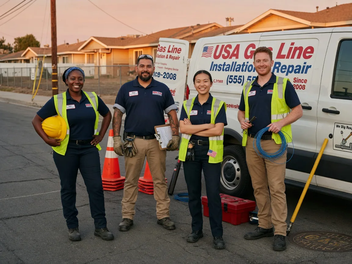 Gas Line Installation company in Audubon, IA